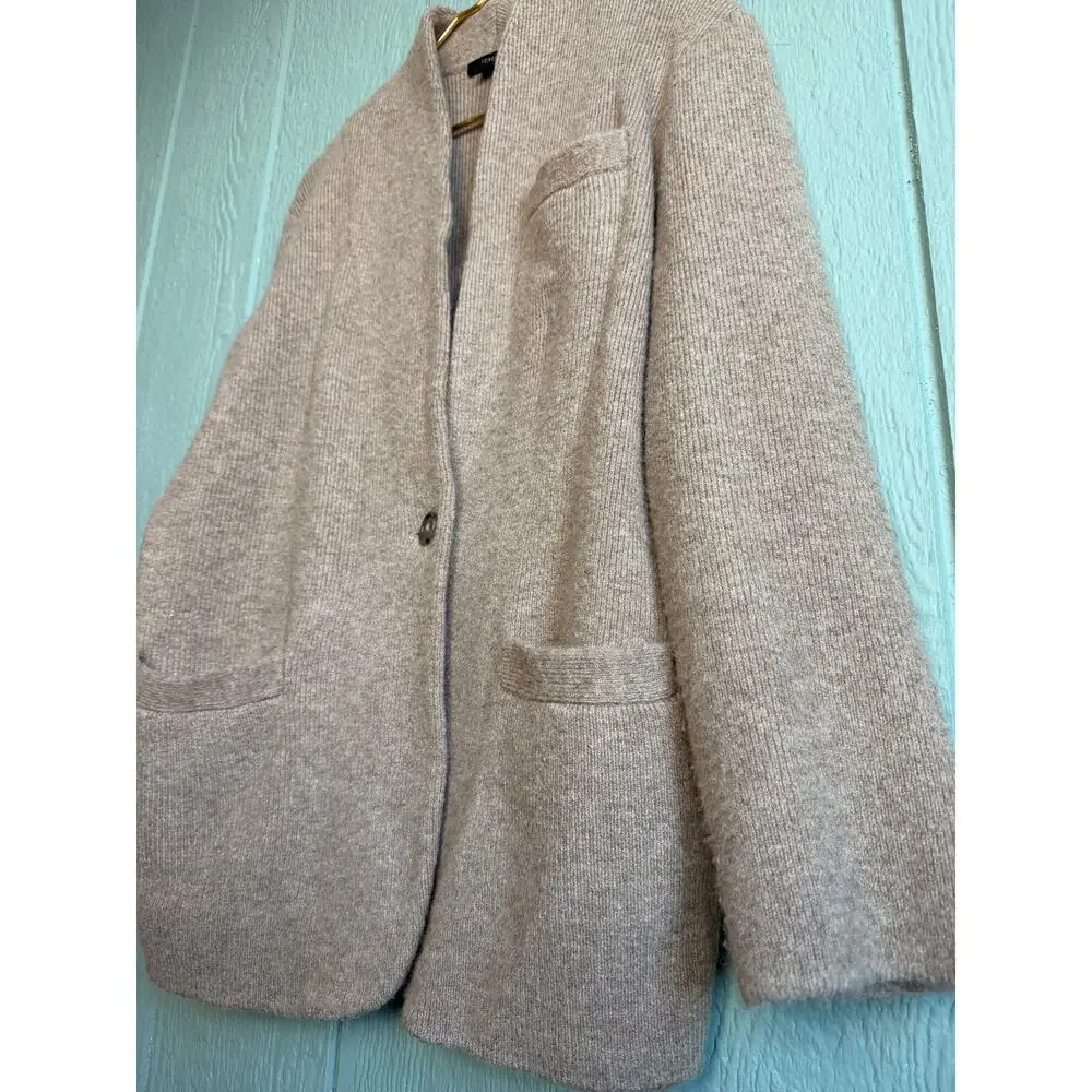 J.Crew Cocoon Sweater-Blazer, Wool Blend Sold Out, Small - Picture 7 of 9